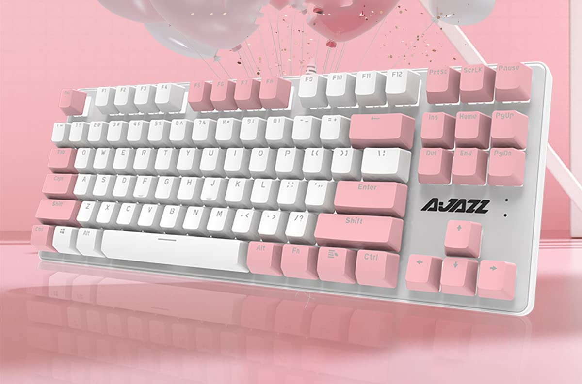 Amazon | AJAZZ AK40 有線メカニカルキーボード 87キー コンパクト